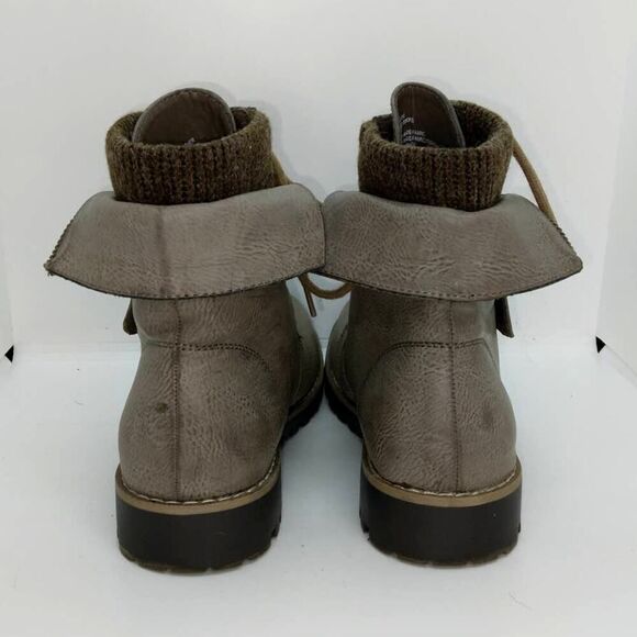 Cliffs by White Mountain NEW Women's Designer Dark Tan Boots - sz. 6 1/2M - Picture 4 of 6